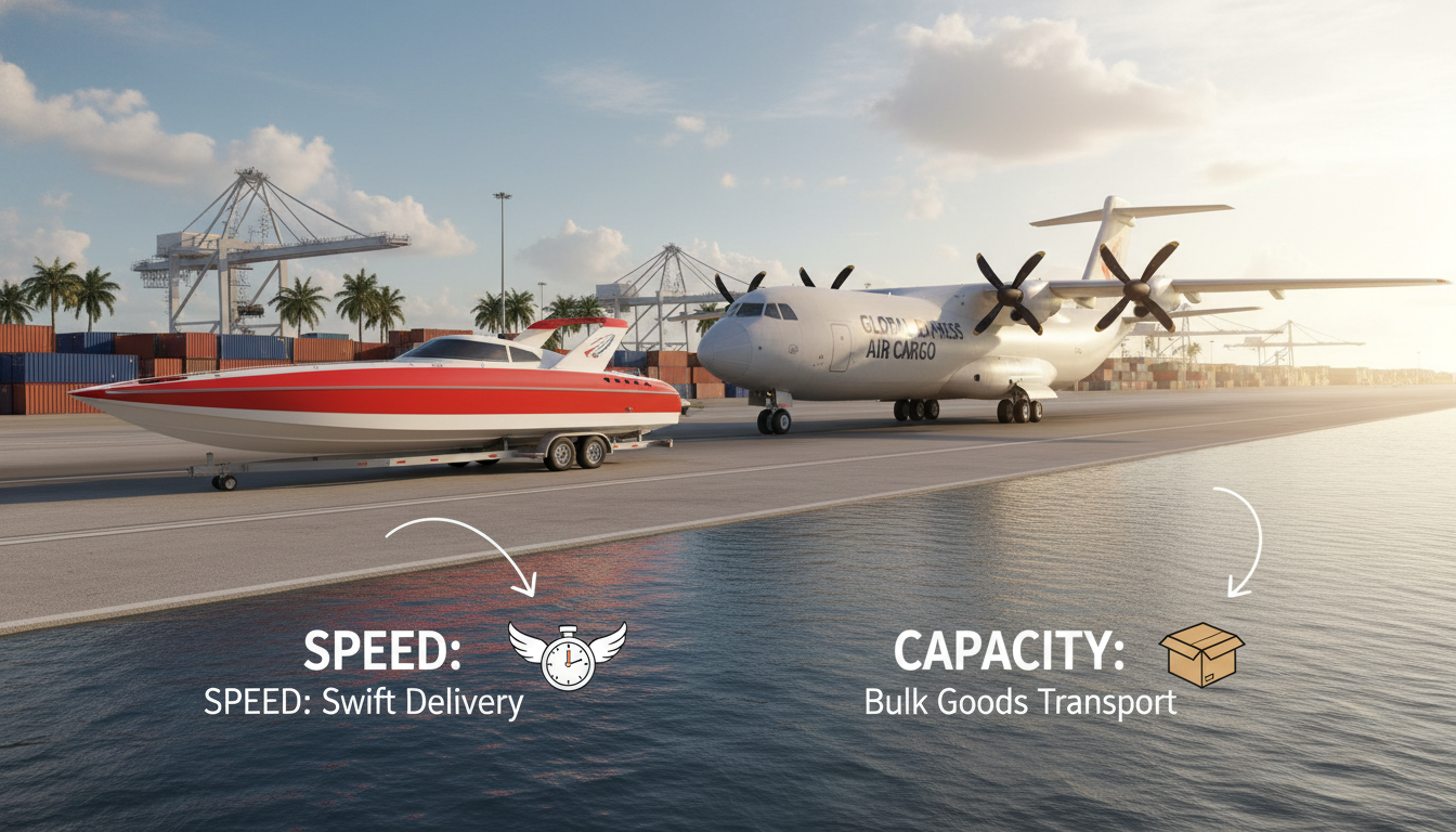 Fast Boat vs Air Freight: Which Saves You More on FBA Shipping?