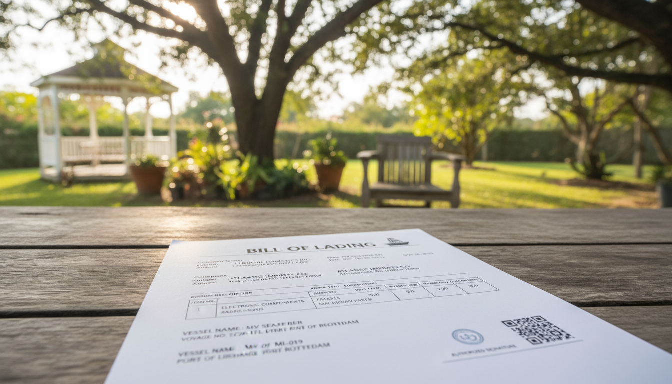 How to Read a Bill of Lading for FBA Importers