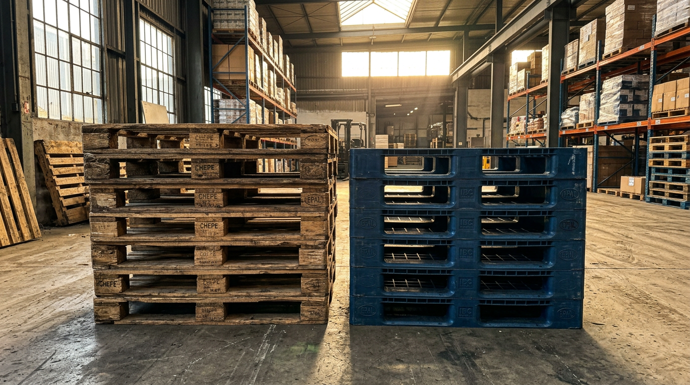 Wooden Pallets vs Plastic Pallets for Amazon FBA: Discover Amazon’s Preference